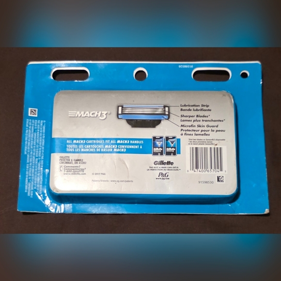 Gillette Mach3 Razor Blade Cartr - Picture 2 of 2